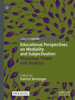 cover image of Educational Perspectives on Mediality and Subjectivation